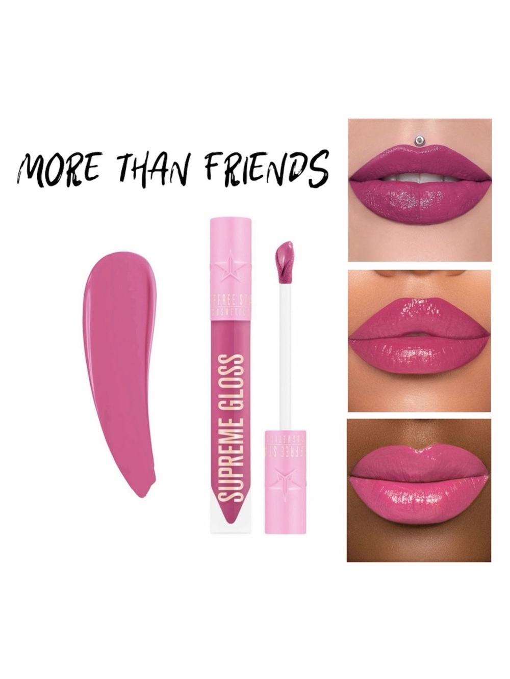 Jeffree Star Supreme Gloss Shade More Than Friends